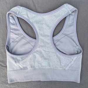 women’s grey sports bra (xs)